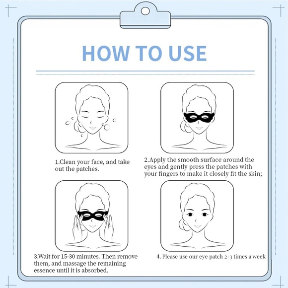 Blueberry Collagen Spa Under Eye Mask for Puffy Eyes & Dark Circles - Picture 5 of 12